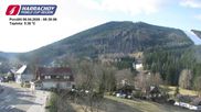 Archived webcam image showing ski-jumping hill Čerťák on 6 Apr 2026 at 08:39