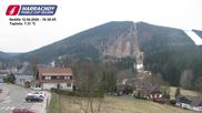 Archiviertes Webcam Bild: Harrachov: Skischanzen Čerťák am 12.04.2026 um 18:59 Uhr