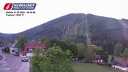 Archived webcam image showing ski-jumping hill Čerťák on 31 May 2026 at 04:16
