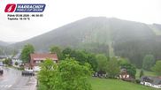 Archived webcam image showing ski-jumping hill Čerťák on 5 Jun 2026 at 06:12