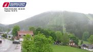 Archived webcam image showing ski-jumping hill Čerťák on 5 Jun 2026 at 08:12