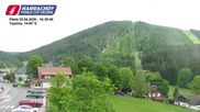 Archived webcam image showing ski-jumping hill Čerťák on 5 Jun 2026 at 16:12