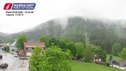 Archived webcam image showing ski-jumping hill Čerťák on 5 Jun 2026 at 10:12