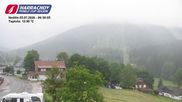 Archived webcam image showing ski-jumping hill Čerťák on 5 Jul 2026 at 06:38