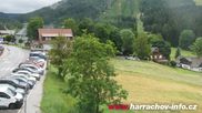 Archived webcam image showing ski-jumping hill Čerťák on 5 Jul 2026 at 12:38