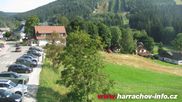 Archived webcam image showing ski-jumping hill Čerťák on 4 Aug 2026 at 16:07