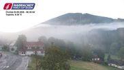 Archived webcam image showing ski-jumping hill Čerťák on 3 Sep 2026 at 06:07