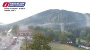 Archived webcam image showing ski-jumping hill Čerťák on 3 Sep 2026 at 07:07