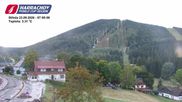 Archiviertes Webcam Bild: Harrachov: Skischanzen Čerťák am 23.09.2026 um 07:47 Uhr