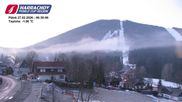 Archiviertes Webcam Bild: Harrachov: Skischanzen Čerťák am 27.02.2026 um 06:36 Uhr