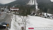 Archived webcam image showing ski-jumping hill Čerťák on 30 Mar 2026 at 12:10