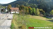 Archived webcam image showing ski-jumping hill Čerťák on 3 Oct 2026 at 16:23