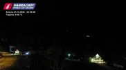 Archived webcam image showing ski-jumping hill Čerťák on 3 Oct 2026 at 20:23