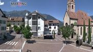 Archiviertes Webcam Bild: Kirchenplatz Marling am 12.07.2026 um 14:08 Uhr
