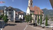 Archiviertes Webcam Bild: Kirchenplatz Marling am 12.07.2026 um 16:08 Uhr