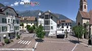 Archiviertes Webcam Bild: Kirchenplatz Marling am 12.07.2026 um 12:08 Uhr