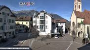 Archiviertes Webcam Bild: Kirchenplatz Marling am 26 Feb 2026 um 14:00 Uhr