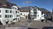 Archiviertes Webcam Bild: Kirchenplatz Marling am 26 Feb 2026 um 10:00 Uhr