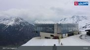 Archived webcam image showing Top of the Giggijoch Cable Car on 12 Apr 2026 at 17:13