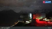 Archived webcam image showing Top of the Giggijoch Cable Car on 28 May 2026 at 01:19