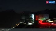 Archived webcam image showing Top of the Giggijoch Cable Car on 28 May 2026 at 03:19
