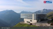 Archived webcam image showing Top of the Giggijoch Cable Car on 21 Jun 2026 at 07:48