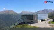 Archiviertes Webcam Bild: Sölden: Bergstation Giggijochbahn am 12.07.2026 um 15:16 Uhr