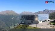 Archiviertes Webcam Bild: Sölden: Bergstation Giggijochbahn am 12.07.2026 um 17:16 Uhr