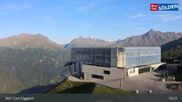 Archiviertes Webcam Bild: Sölden: Bergstation Giggijochbahn am 12.07.2026 um 19:27 Uhr