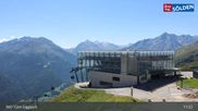 Archiviertes Webcam Bild: Sölden: Bergstation Giggijochbahn am 12.07.2026 um 11:16 Uhr