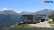 Archiviertes Webcam Bild: Sölden: Bergstation Giggijochbahn am 12.07.2026 um 13:16 Uhr