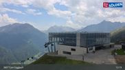 Archiviertes Webcam Bild: Sölden: Bergstation Giggijochbahn am 05.08.2026 um 13:15 Uhr