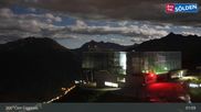 Archiviertes Webcam Bild: Sölden: Bergstation Giggijochbahn am 26.08.2026 um 01:58 Uhr