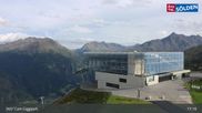 Archiviertes Webcam Bild: Sölden: Bergstation Giggijochbahn am 26.08.2026 um 17:58 Uhr