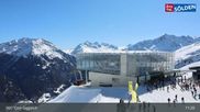Archived webcam image showing Top of the Giggijoch Cable Car on 26 Feb 2026 at 11:40