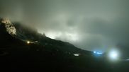 Archived webcam image showing Dantercepies Val Gardena on 18 Sep 2026 at 00:04