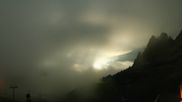 Archived webcam image showing Dantercepies Val Gardena on 18 Sep 2026 at 02:04