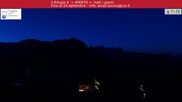 Archived webcam image showing Primolo - Rifugio del Grande Camerini on 12 Jul 2026 at 22:50