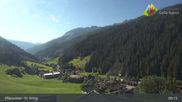 Archived webcam image showing Pflersch Valley on 28 Jul 2026 at 09:15