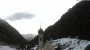 Archiviertes Webcam Bild: Vent - Blick zur Kirche und den Stubaier Alpen am 12.04.2026 um 06:59 Uhr