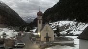 Archiviertes Webcam Bild: Vent - Blick zur Kirche und den Stubaier Alpen am 12.04.2026 um 20:59 Uhr