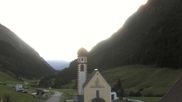 Archiviertes Webcam Bild: Vent - Blick zur Kirche und den Stubaier Alpen am 11.08.2026 um 06:24 Uhr