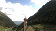 Archiviertes Webcam Bild: Vent - Blick zur Kirche und den Stubaier Alpen am 11.08.2026 um 10:24 Uhr