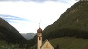 Archiviertes Webcam Bild: Vent - Blick zur Kirche und den Stubaier Alpen am 26.08.2026 um 18:54 Uhr