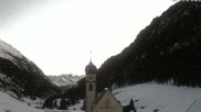 Archiviertes Webcam Bild: Vent - Blick zur Kirche und den Stubaier Alpen am 26 Feb 2026 um 07:45 Uhr