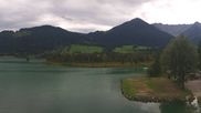 Archived webcam image showing The Walchsee in Kaiserwinkl (Tyrol) on 13 Sep 2026 at 14:05