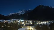 Archived webcam image showing Umhausen (Ötztal valley) on 27 Feb 2026 at 00:28