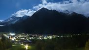 Archived webcam image showing Umhausen (Ötztal valley) on 24 Oct 2026 at 00:19