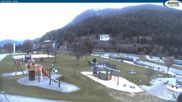 Archived webcam image showing Lake Achensee - beach on 25 Apr 2026 at 06:24