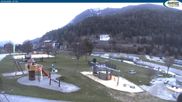 Archived webcam image showing Lake Achensee - beach on 25 Apr 2026 at 07:24